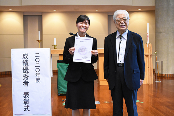 道谷美桜さん（2年次）